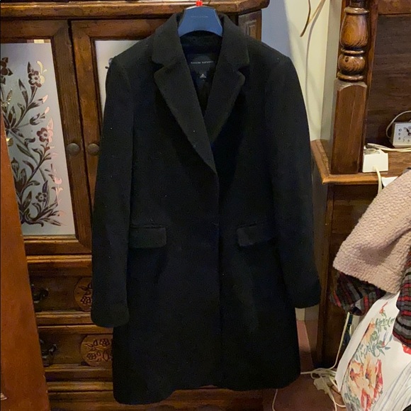Banana Republic Jackets & Blazers - Banana Republic Wool Coat Black M